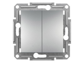 ASFORA Wyłącznik świecznikowy podwójny (zaciski śrubowe) aluminium EPH0300361 SCHNEIDER ELECTRIC