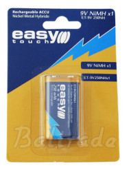 akumulatorek Easy Touch 6F22/9V Ni-MH 250mAh