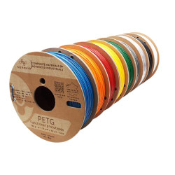 Filament do drukarki 3D PET-G Ø 1.75mm 750g Czarny NANOVIA