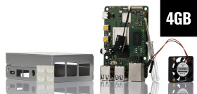 ROCK 4 model C+ zestaw startowy do komputera z pojedynczą płytą