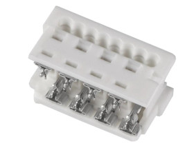 Złącze IDC 8-pinowe 2-rzędowe raster: 1.27mm Żeński Montaż na kablu RS PRO
