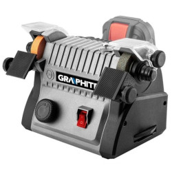 Mini szlifierka stołowa akumulatorowa 3w1 - szlifierka stołowa, polerka, szlifierka z wałkiem giętkim 58G095