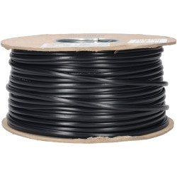 UniStrand 0.5mm 3A 2 Core 2192Y Black Flat Mains PVC Flexible Cable