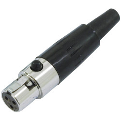 Omnitronic 30200125 Mini XLR connector compact design lightweight durable