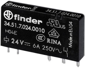 Finder 34.51.7.048.4310 Przekaźnik SMT 48 V/DC 6 A 1 NO 1 szt.
