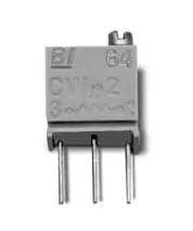 Potencjometr dostrojczy 100kΩ THT 0.25 W @ 85 °C 12 -zwoje Regulacja górna 1,78 mm (metalowa śruba regulacyjna)