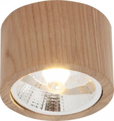 Spot tuba – lampa sufitowa OAK kolor drewniany drewno, GU10 (ES111) IP20 3010103 Zuma Line