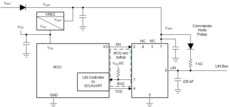 Local interconnect network (LIN) transceiver with dominant state timeout | DDF | 8 | -40 to 125