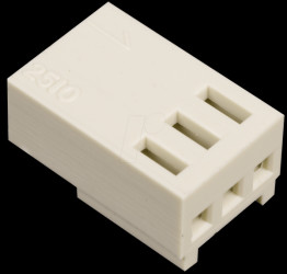 60700000043 Fan plug, 3-pin for self installation