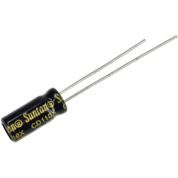 Suntan TS13DE2A4R7MSB030R 4.7uF 100V &#x2B;/-20% 5*11mm P:2mm Radial Alum Elec Cap