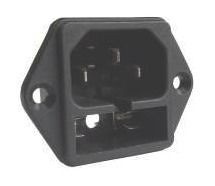 Wtyk zas.komp. z bezp. do mont W-Z/K/B/M