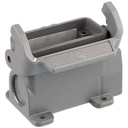 Harting 19 20 010 0251 Han&#xAE; 10 A Housing Side Entry SM M25 Aluminium
