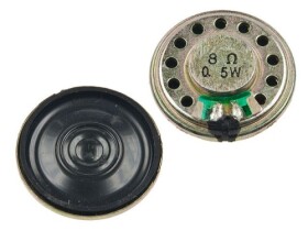 Głośnik 2,7cm 0,5W 8ohm
