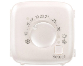 VALENA ALLURE Plakietka termostatu elektronicznego perłowy 755319