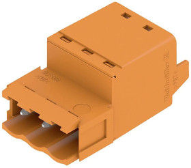 Weidmüller 2766950000 Obudowa złącza pin męskiego na kabel SLF 5.08/03/180B SN OR BX SO, piny: 3, 14 A, 540 szt.
