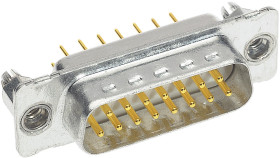 Harting 09 64 222 7215 09642227215 Złącze męskie Ilość styków: 15 lutowane 1 szt.