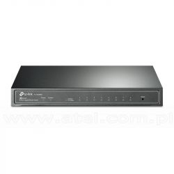 TP-Link TL-SG2008, Switch inteligentny, 8x 10/100/1000 RJ-45, desktop