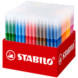 STABILO 280/240-02 Medium Fibre Tip Pen Power 240pcs Cardboard Set (20 Colours)