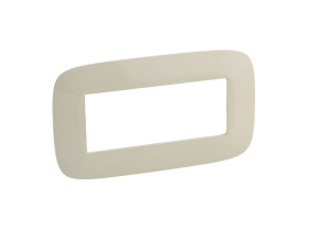 VALENA ALLURE Ramka 5 pięciokrotna kremowy 754316 LEGRAND