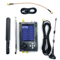 HACKRF ONE H2 R9 SDR Radio Development Board z ulepszoną PortaPack i przezroczystą plastikową obudową z ekranem dotykowym