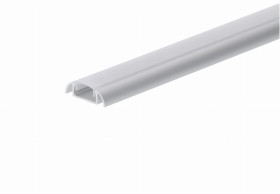 Profil led Basic Max 1m anodowany z osłoną mleczną ML