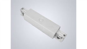 Łącznik Szyny 3 Fazowej Gildas Prosty Biały