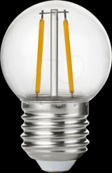 L277345027-1 LED bulb E27, 1.5 W, 130 lm, 2700 K, filament