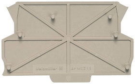 Płyta zamykająca Weidmüller AP MCZ1.5 TB 2049 8429370000, 50 szt.