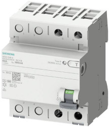 Wyłącznik różnicowoprądowy Siemens 5SV36224, 25 A, 0.3 A, 230 V