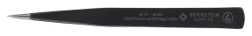 Pęseta dł. całkowita 130 mm Bernstein antymagnetyczna ESD Stal nierdzewna