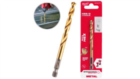 Wiertło Do Metalu Hss-G Tin Walcowane 7X66/109Mm Red Hex Shockwave Milwaukee