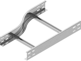 Redukcja drabinki RDLC600/500H80 N lewa grubość blachy 2,0mm 497860 BAKS