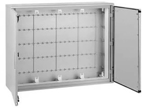 Szafka ścienna Hager, 1100 x 850 x 300, tworzywo sztuczne, 1 szt.