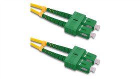 Qoltec Patchcord Światłowodowy Sc/Apc - Sc/Apc Singlemode 9/125 G652d Duplex 5M