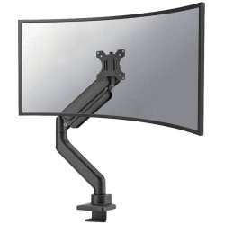 Neomounts DS70PLUS-450BL1 Monitor desk mount 17-49 inch Black Tiltable Swivel