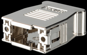 16-001750 D-sub hood, 9-pin, snap-lock