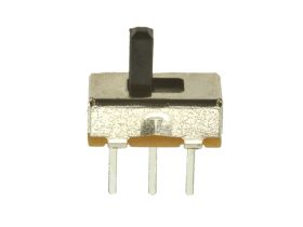 Przełącznik; suwakowy; SS03-12D01-CG4; ON-ON; przewlekany (THT); R=3,0mm; 2 pozycje; 1 tor; 8,5mm; 3,7mm; 7,6mm; 4mm; 0,3A; 50V