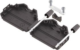 Obudowa złącza D-SUB Ilość styków: 25 tworzywo sztuczne 180 ° czarny MH Connectors MHDPPK25-BK-K 1 szt.