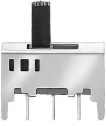 Przełącznik suwakowy, DPST, montaż PCB, 30V dc, 350 mA przy 30 V DC, -20 → +85°C, KNITTER-SWITCH