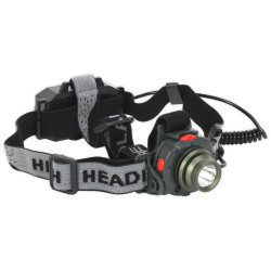 Sealey HT106LED Head Torch 3W CREE LED Auto Sensor Rechargeable