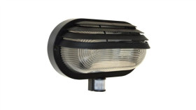 Oprawa Elewacyjna Oriko E27 Czarna Ip54 Z Czujniki