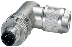 Lütze 490214 Złącze czujnika/aktuatora STWK4-M12 (C)-D FK, piny: 4, 1 szt.