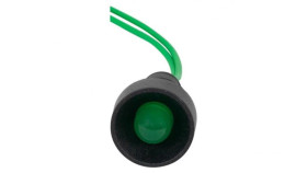 Kontrolka Diodowa Fi 10Mm, 24V Zielona/Green