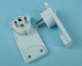 WT.SIEC.16A/250V BIAŁA 2P+Z SCHUKO PŁAS