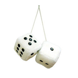 Zapach na lusterko kostki białe do samochodu FRESH