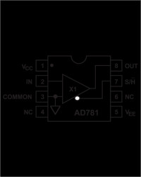 High Speed, Monolithic SHA with a Max Acquisition Time for 700 to 0.01% Over Temperature
