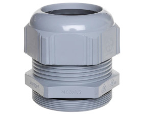 Dławnica kablowa poliamidowa M63 IP68 SKINTOP ST-M 63x1,5 ciemnoszara 53111070