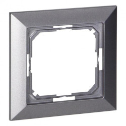 Ramka pojedyncza Pearl, Ra-1P, antracyt