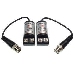 Transformator Video HD BALUN 2szt kpl. z ochronnikiem udarowym