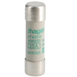 Bezpiecznik 25A 14 x 51mm 690V Hager
